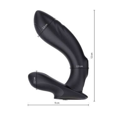 Masażer sex stymulator prostaty 10+5 trybów 12 cm